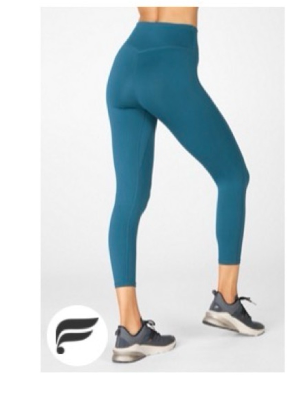 Fabletics Slate Blue High-Waist Leggings